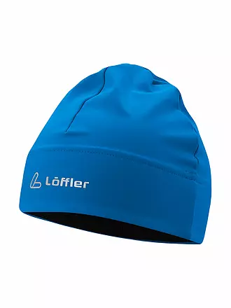 LÖFFLER | Bonnet de ski de fond Mono | blau